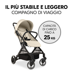 Passeggino hauck leggero, maneggevole e resistente