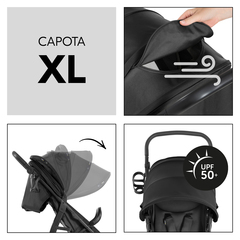 Capota xl con protección uv 50+
