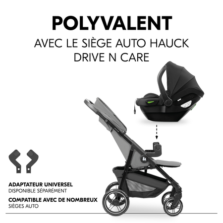 Compatible avec de nombreux sièges auto pour bébés