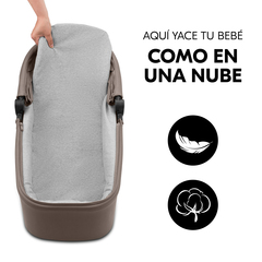 Capazo cómodo y suavemente acolchado