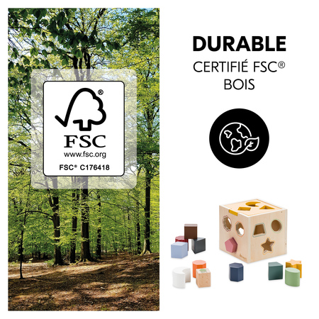 Jeu durable en bois certifié FSC®