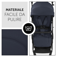 Materiale di facile manutenzione e lavabile