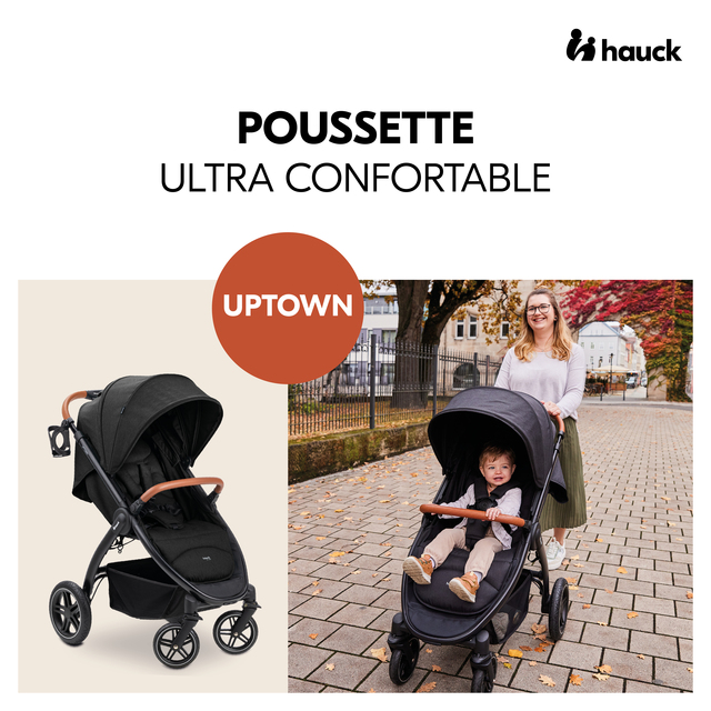 Uptown Black Melange Black