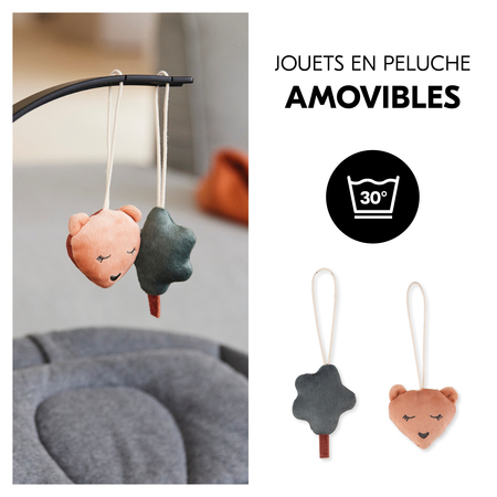 Petites peluches amovibles