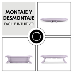 Montaje y desmontaje sencillo e intuitivo