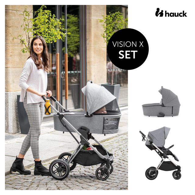 Vision X Set  Melange Grey
