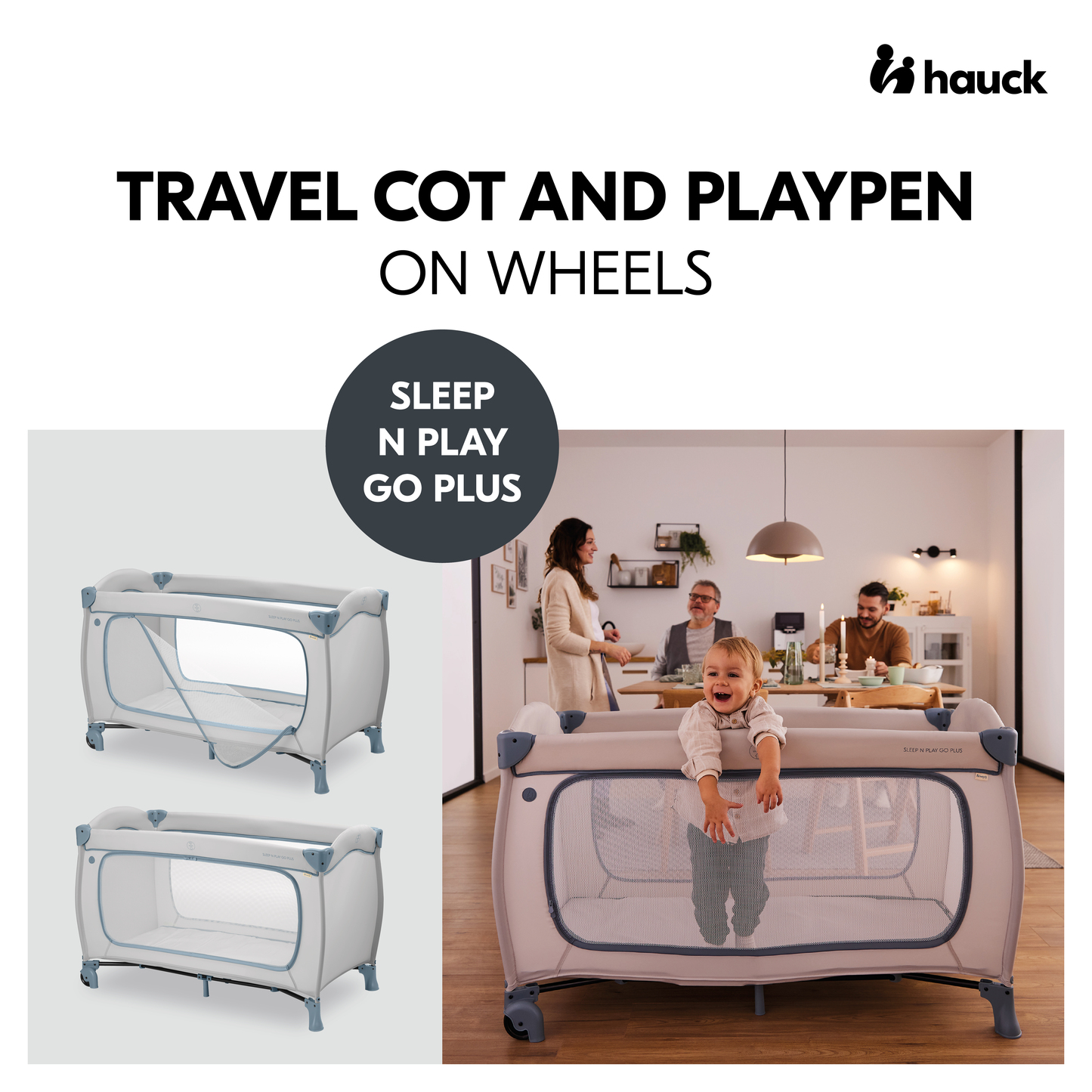 Hauck travel cot sleep and play best sale