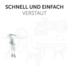 Ganz schnell, ganz einfach verstaut