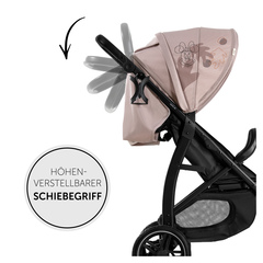 Höhenverstellbarer Schiebegriff