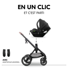 Adaptateur universel pour siège auto pour bébé
