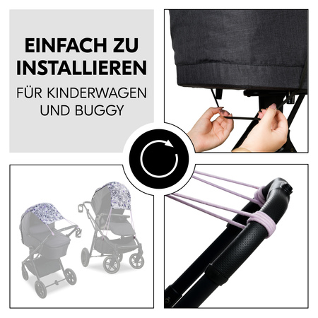 Funktionales Sonnensegel für Kinderwagen und Buggy