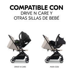 Compatible con Drive N Care y otras sillas de bebé