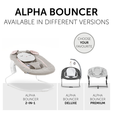 Different Alpha Bouncers available