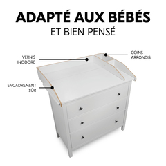 Totalement adapté aux bébés et bien conçu