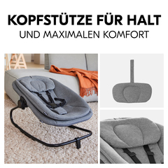 Kopfstütze für Halt und maximalen Komfort