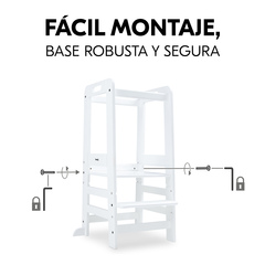 Fácil de montar, ajuste seguro del soporte