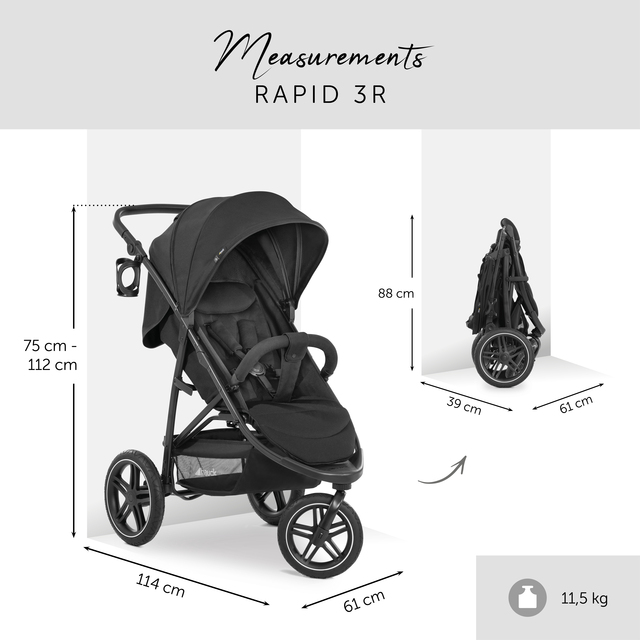 Rapid 3R Black