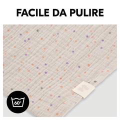 Facile da pulire e lavabile a 60° C