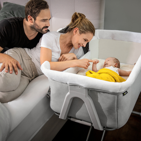 Hauck bedside cot shop