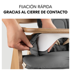 Fijación rápida gracias al cierre de velcro