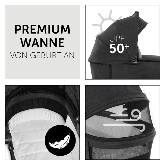 Vision X Set  Melange Black
