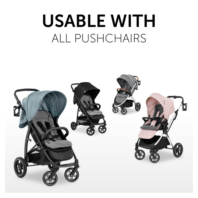 Pushchair Seat Liner  Charcoal