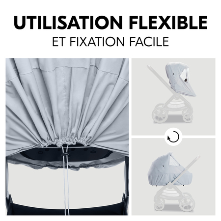 Utilisation flexible et fixation rapide