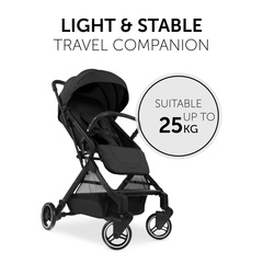 Light, handy and robust hauck pushchair