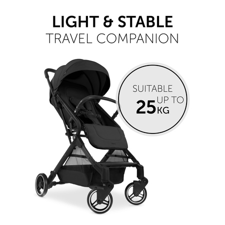 Light, handy and robust stroller