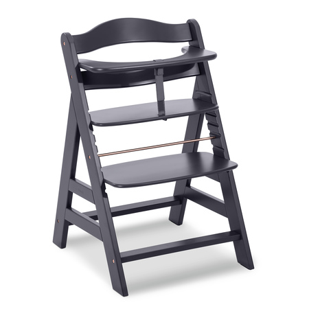 hauck Alpha High Chair Tray Table Compatible with Wooden Alpha+ and Beta+,  Grey, 1 Piece - Harris Teeter