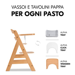 Vassoi coordinati disponibili separatamente