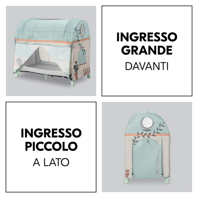 Travel Bed Cover Plants