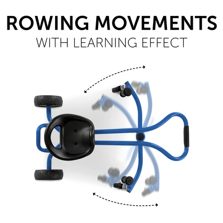 Rowing movements with learning effect