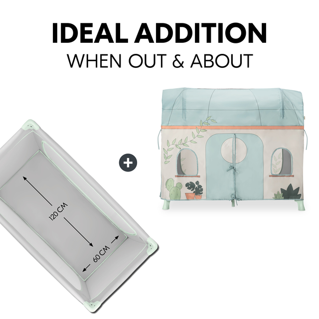 Travel Bed Cover Plants