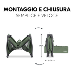Facile e veloce da montare e smontare