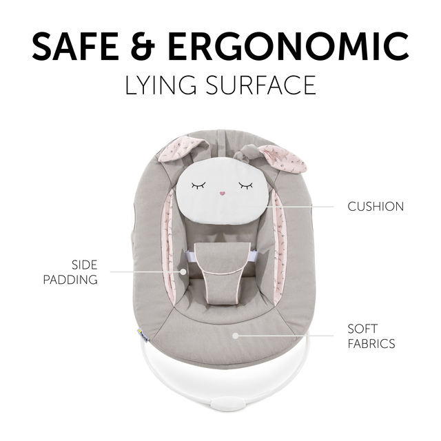 Alpha Bouncer 2 in 1  Powder Bunny Beige Bloom