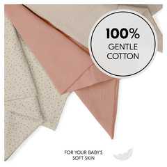 100% gentle cotton for your baby’s soft skin