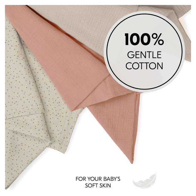 Cuddle N Clean 3Set Beige Dots/Cork/Beige