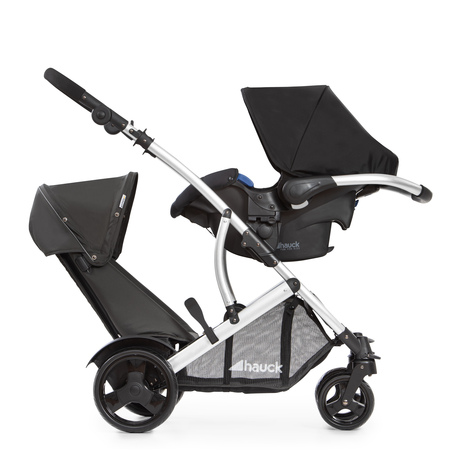 Poussette double hauck avec cosy cheap