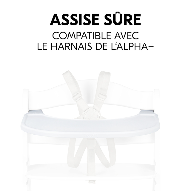 Alpha Click Tray  White