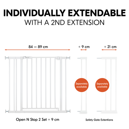 Expandable with separate extensions