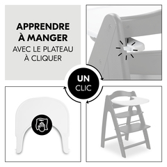 Apprendre à manger avec le plateau repas à clipper