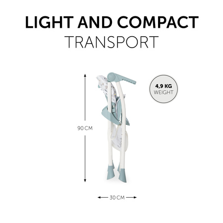 Fácil y compacta de transportar