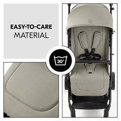 Easy-to-care and machine washable material