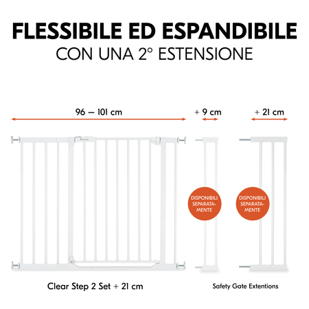 Estendibile in modo flessibile con le estensioni