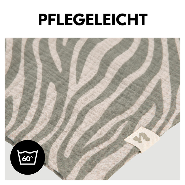 Cuddle N Play Zebra Sage