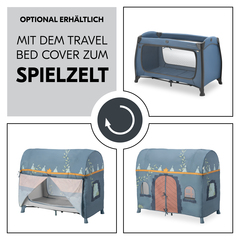 Mit dem Travel Bed Cover zum Spielzelt