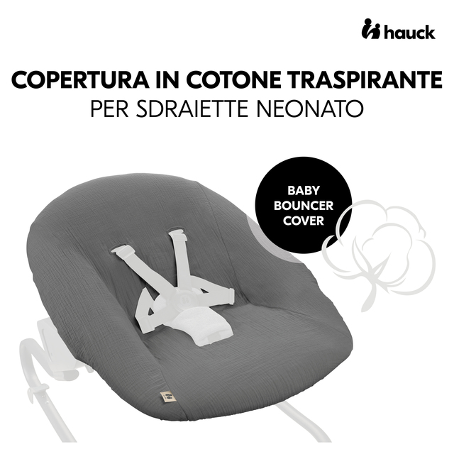 Baby Bouncer Cover Dark Grey