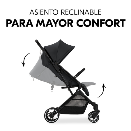 Asiento ajustable y reclinable para mas comodidad