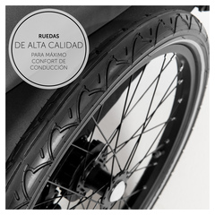 Ruedas de alta calidad para un viaje confortable